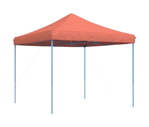 Tienda de fiesta plegable Pop-Up terracota 292x292x315 cm