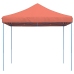 Tienda de fiesta plegable Pop-Up terracota 292x292x315 cm