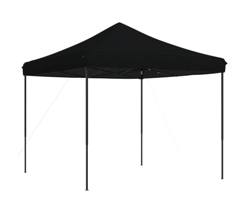 Tienda de fiesta plegable Pop-Up negra 292x292x315 cm