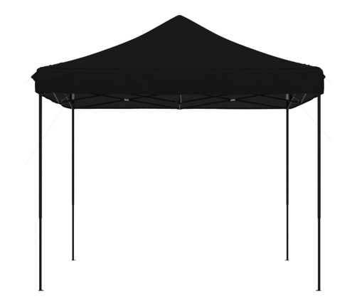 Tienda de fiesta plegable Pop-Up negra 292x292x315 cm