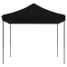 Tienda de fiesta plegable Pop-Up negra 292x292x315 cm