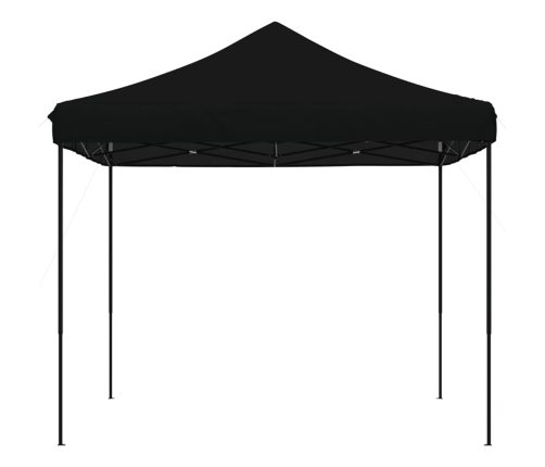 Tienda de fiesta plegable Pop-Up negra 292x292x315 cm