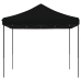 Tienda de fiesta plegable Pop-Up negra 292x292x315 cm