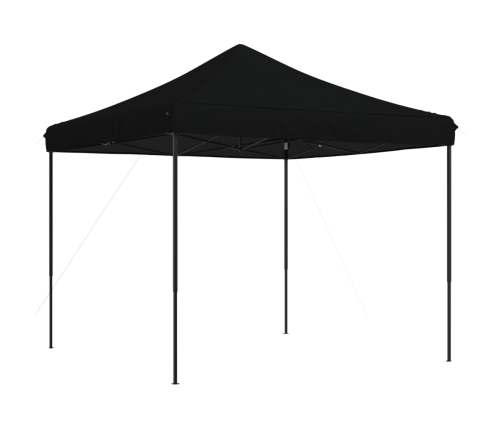 Tienda de fiesta plegable Pop-Up negra 292x292x315 cm