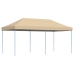 Tienda de fiesta plegable Pop-Up beige 580x292x315 cm