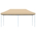 Tienda de fiesta plegable Pop-Up beige 580x292x315 cm