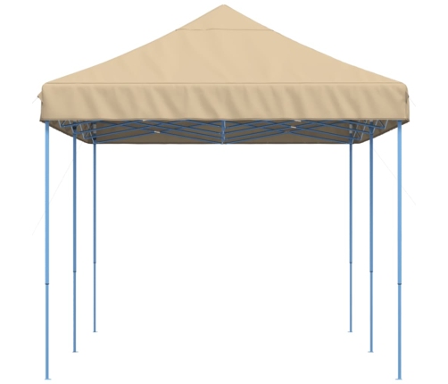 Tienda de fiesta plegable Pop-Up beige 580x292x315 cm