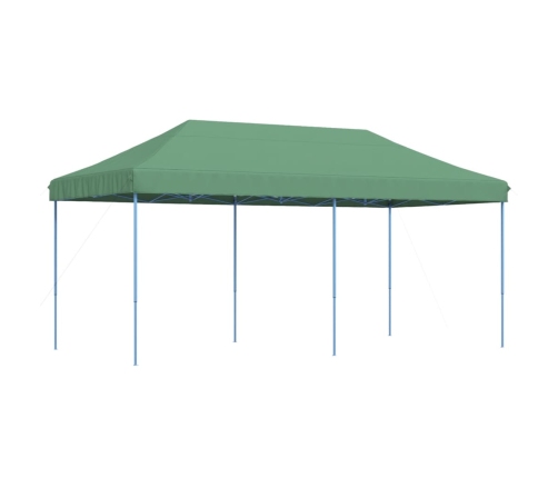 Tienda de fiesta plegable Pop-Up verde 580x292x315 cm