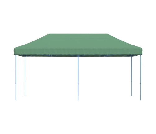Tienda de fiesta plegable Pop-Up verde 580x292x315 cm