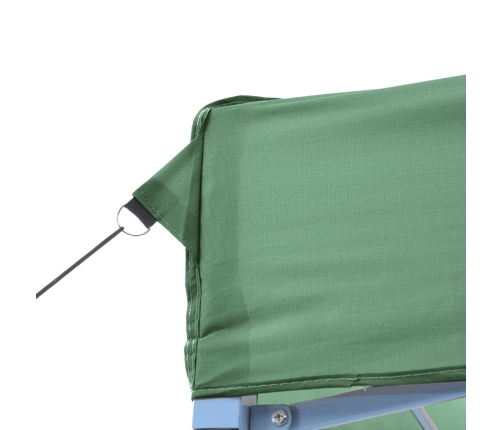 Tienda de fiesta plegable Pop-Up verde 580x292x315 cm