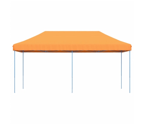 Tienda de fiesta plegable Pop-Up naranja 580x292x315 cm