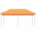 Tienda de fiesta plegable Pop-Up naranja 580x292x315 cm