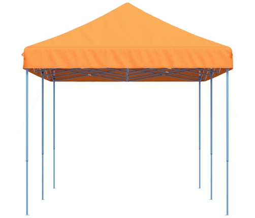 Tienda de fiesta plegable Pop-Up naranja 580x292x315 cm