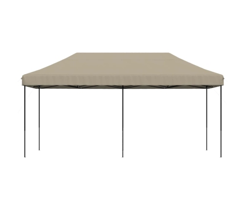 Tienda de fiesta plegable Pop-Up taupe 580x292x315 cm