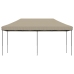 Tienda de fiesta plegable Pop-Up taupe 580x292x315 cm