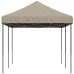 Tienda de fiesta plegable Pop-Up taupe 580x292x315 cm