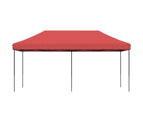 Tienda de fiesta plegable Pop-Up burdeos 580x292x315 cm