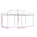 Tienda de fiesta plegable Pop-Up terracota 580x292x315 cm