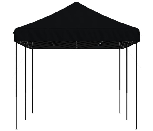 Tienda de fiesta plegable Pop-Up negra 580x292x315 cm