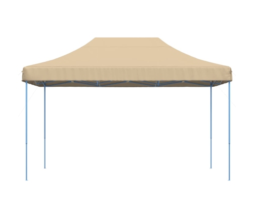 Tienda de fiesta plegable Pop-Up beige 440x292x315 cm