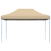 Tienda de fiesta plegable Pop-Up beige 440x292x315 cm