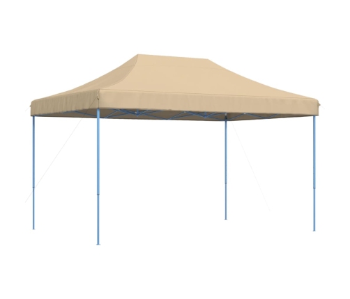 Tienda de fiesta plegable Pop-Up beige 440x292x315 cm