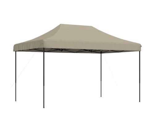 Tienda de fiesta plegable Pop-Up taupe 440x292x315 cm