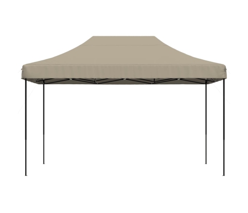 Tienda de fiesta plegable Pop-Up taupe 440x292x315 cm