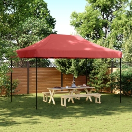 Tienda de fiesta plegable Pop-Up burdeos 440x292x315 cm