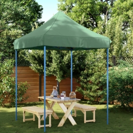 Tienda de fiesta plegable Pop-Up verde 200x200x306 cm