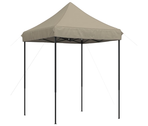 Tienda de fiesta plegable Pop-Up taupe 200x200x306 cm