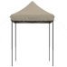 Tienda de fiesta plegable Pop-Up taupe 200x200x306 cm