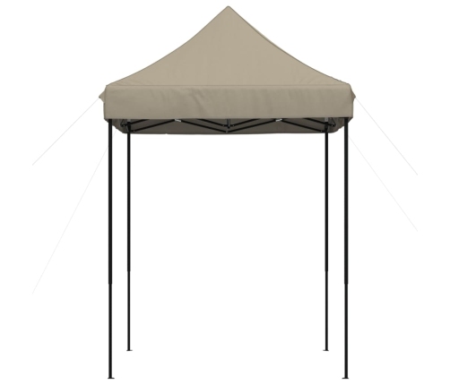 Tienda de fiesta plegable Pop-Up taupe 200x200x306 cm