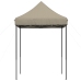 Tienda de fiesta plegable Pop-Up taupe 200x200x306 cm