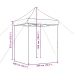 Tienda de fiesta plegable Pop-Up marrón 200x200x306 cm