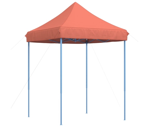 Tienda de fiesta plegable Pop-Up terracota 200x200x306 cm