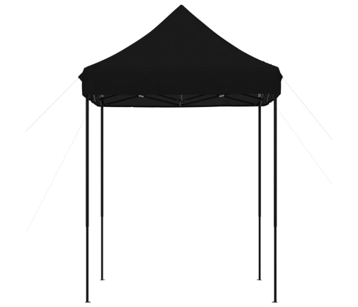 Tienda de fiesta plegable Pop-Up negro 200x200x306 cm