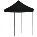 Tienda de fiesta plegable Pop-Up negro 200x200x306 cm