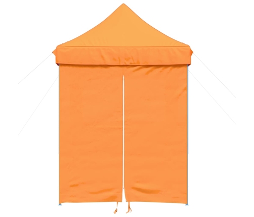 Tienda de fiesta plegable Pop-Up 4 paredes laterales naranja