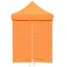 Tienda de fiesta plegable Pop-Up 4 paredes laterales naranja