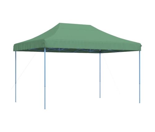 Tienda de fiesta plegable Pop-Up verde 410x279x315 cm