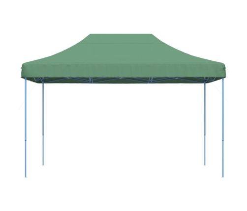 Tienda de fiesta plegable Pop-Up verde 410x279x315 cm