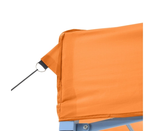 Tienda de fiesta plegable Pop-Up naranja 410x279x315 cm