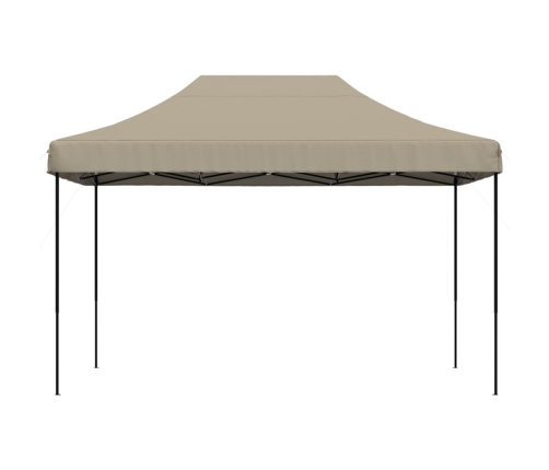 Tienda de fiesta plegable Pop-Up taupe 410x279x315 cm