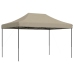 Tienda de fiesta plegable Pop-Up taupe 410x279x315 cm