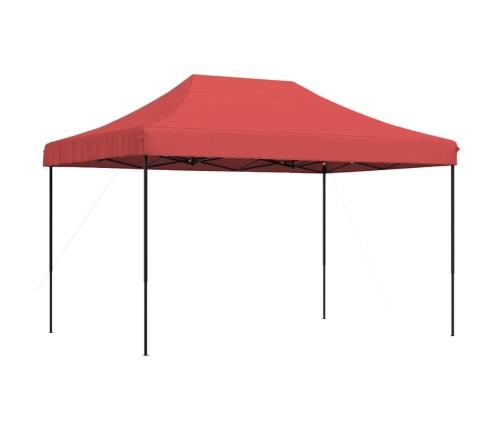 Tienda de fiesta plegable Pop-Up burdeos 410x279x315 cm