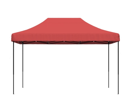 Tienda de fiesta plegable Pop-Up burdeos 410x279x315 cm