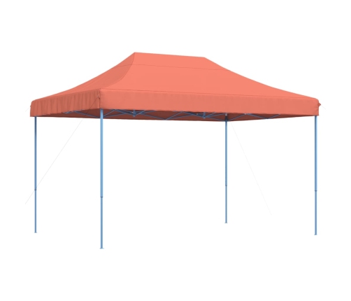 Tienda de fiesta plegable Pop-Up terracota 410x279x315 cm