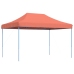 Tienda de fiesta plegable Pop-Up terracota 410x279x315 cm