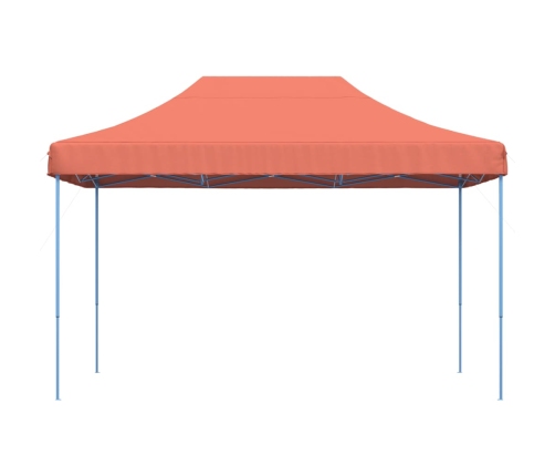 Tienda de fiesta plegable Pop-Up terracota 410x279x315 cm